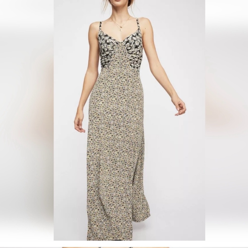 Free People Floral Maxi Dress